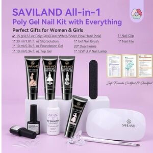 DIY, Poly Gel Nail Kit